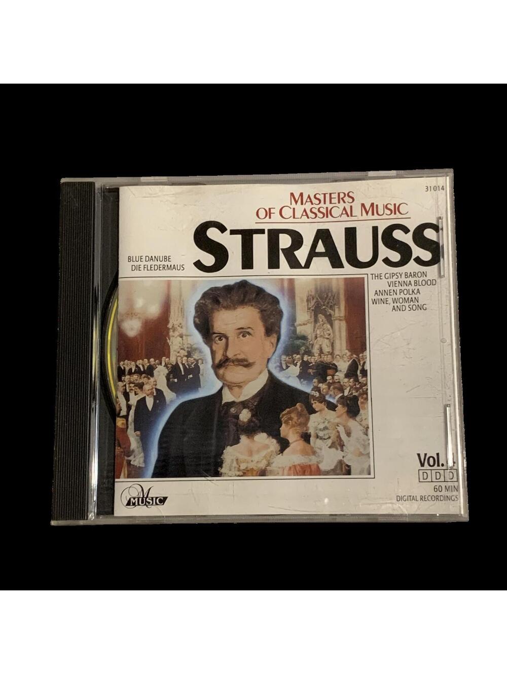 Masters of Classical Music Strauss Vol 4 Audio CD Blue Danube Die